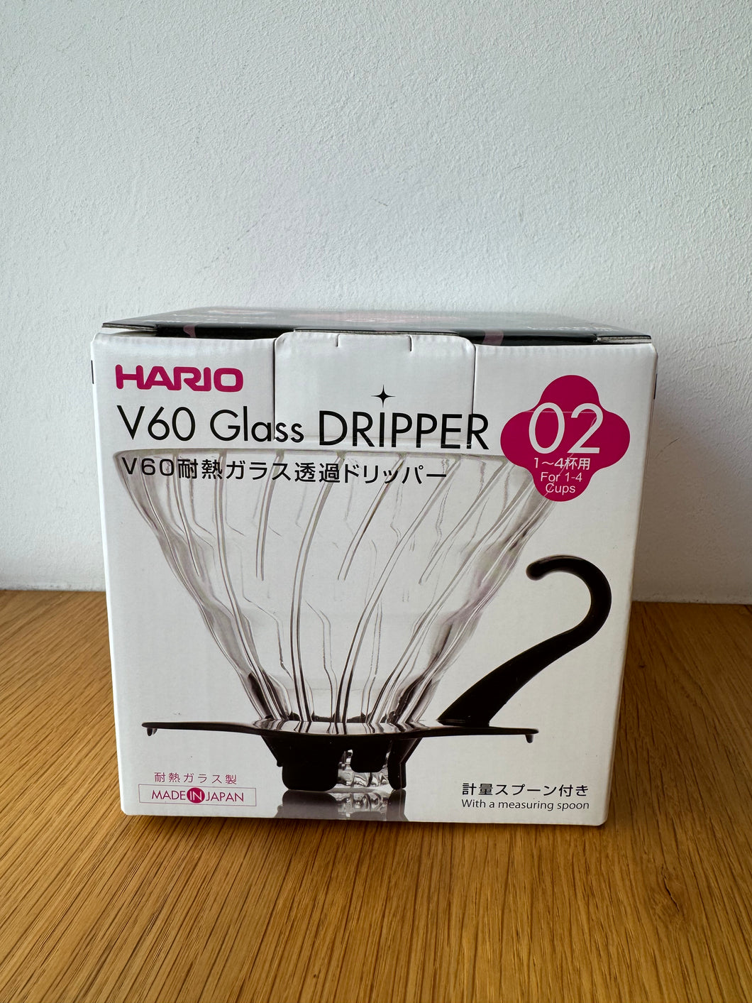 HARIO Coffee Dripper V60 02 Glas/ Ceramic