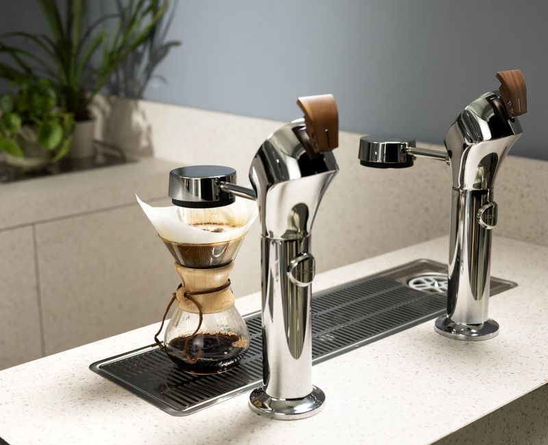 Modbar Pour-Over – zwei Säulen mit Chemex