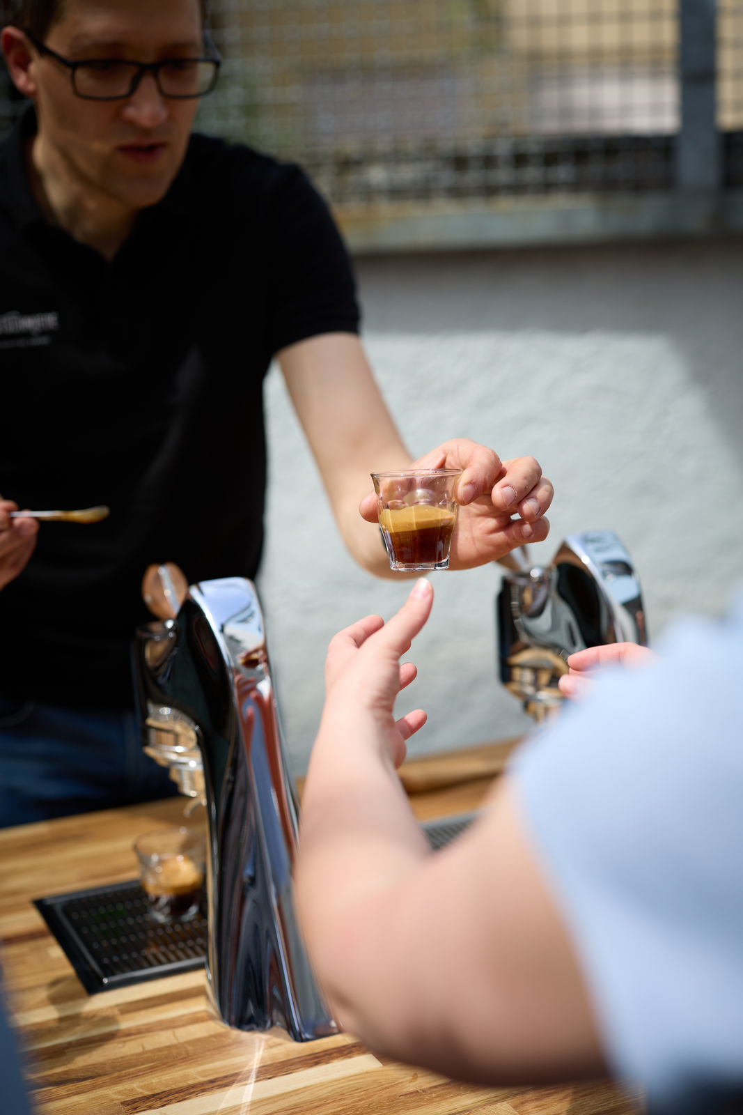 Team an der Modbar — Tag der offenen Tür