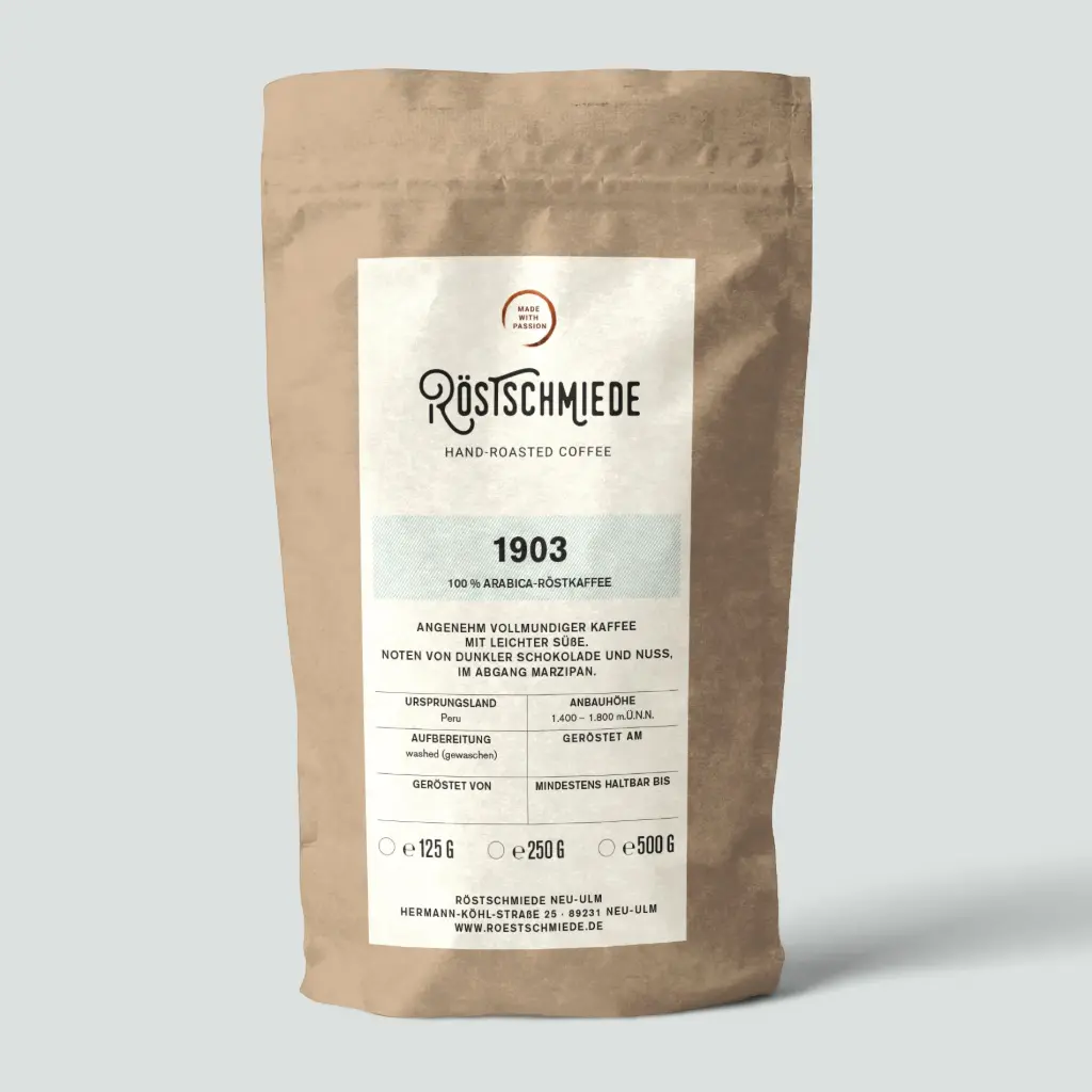 Abo 1903 - Peru | Schokolade, Marzipan, Nuss