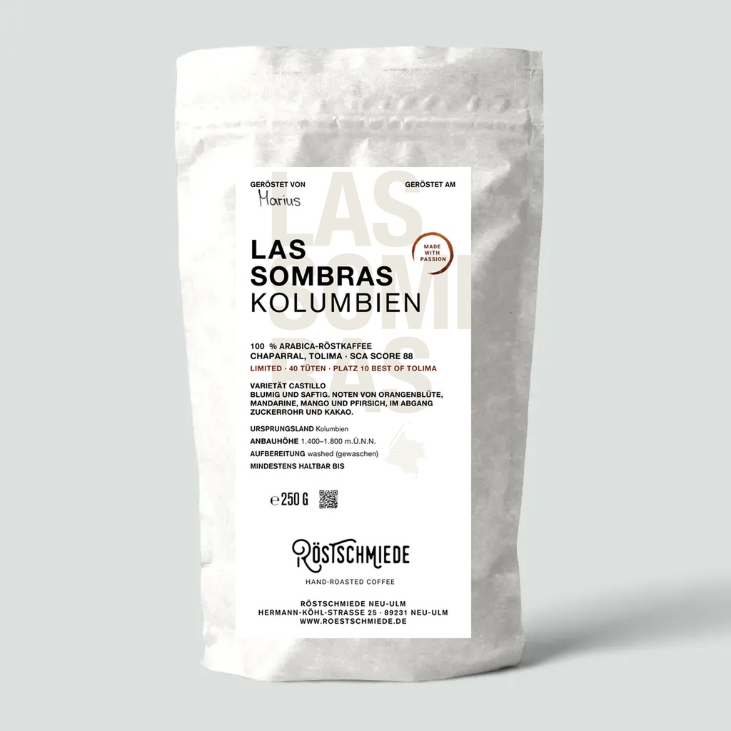 Las Sombras - Kolumbien | Orangenblüte, Mandarine, Mango 250g