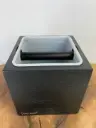 Abschlagbehälter Classic Schwarz