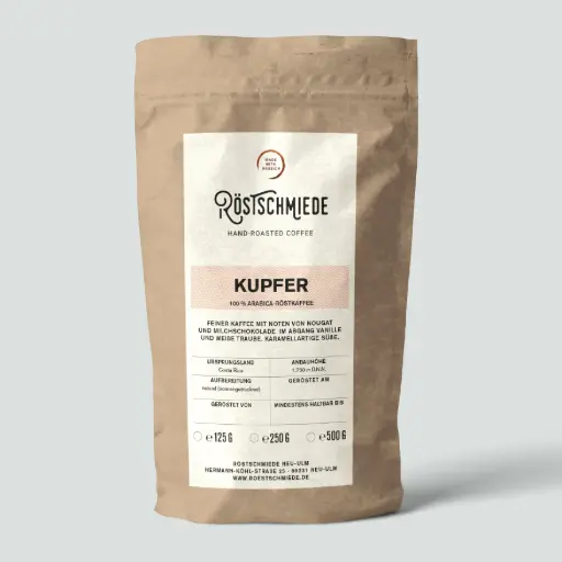 Kupfer - Costa Rica | Nougat, Milchschokolade, Vanille