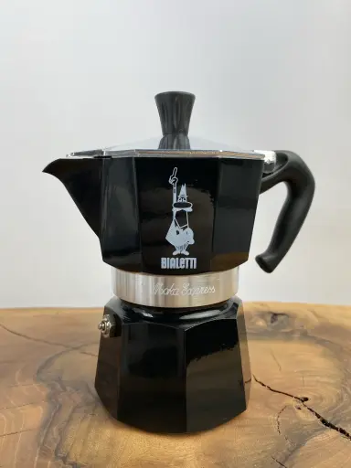 Bialetti Moka Express Schwarz 3 Tassen