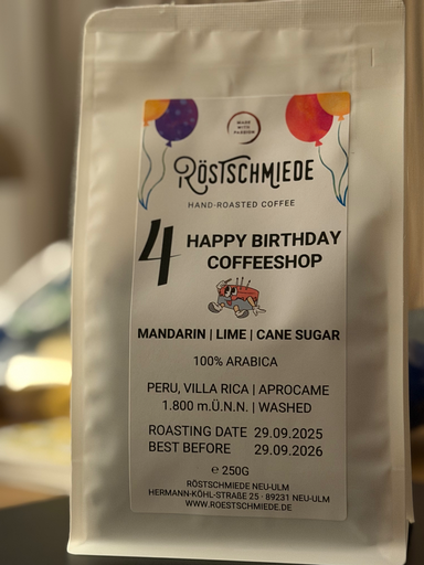 4 Jahre Edition - Peru | Mandarine, Limette und Rohrzucker