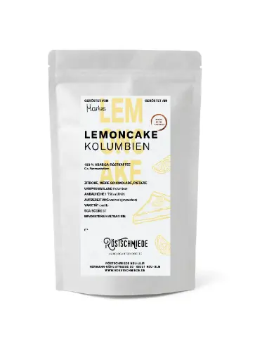 Lemon Cake - Kolumbien | Zitrone, weiße Schokolade, Pistazie